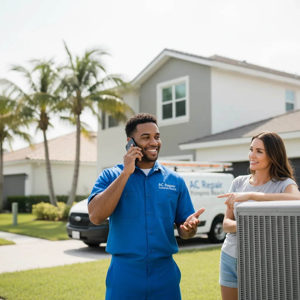 AC Repair Pompano Beach customer support in Hale Center